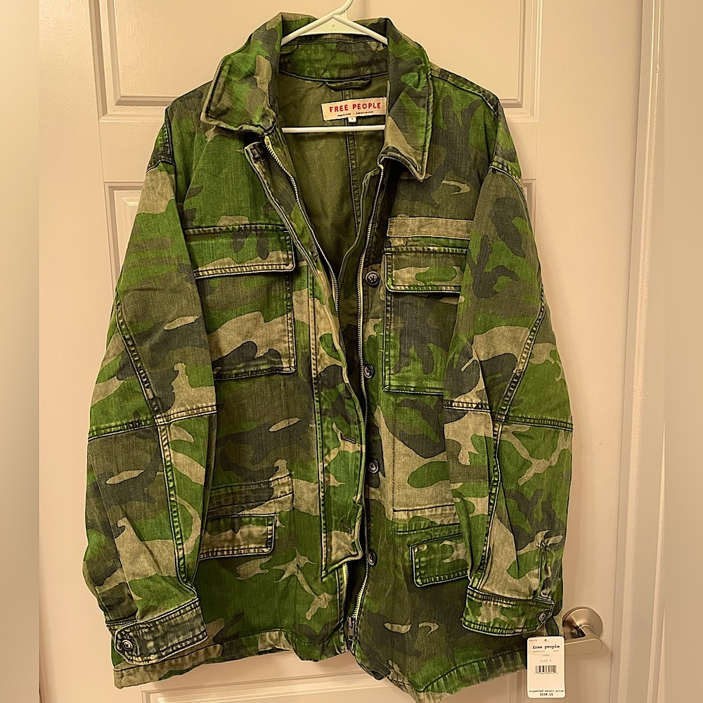 NWT!! Free People Military Jacket